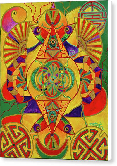 Hotei Consciousness - Canvas Print