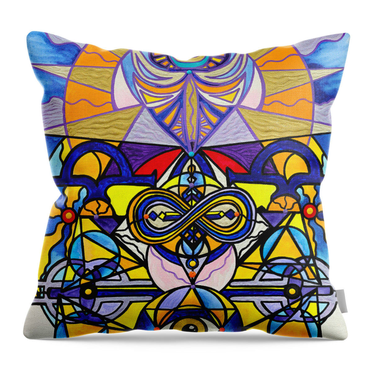 Koot Hoomi - Throw Pillow