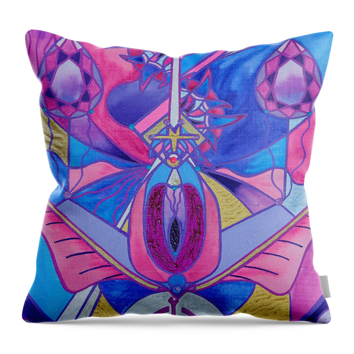 Lady Portia - Throw Pillow