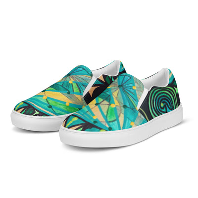 Hilarion Consciousness - Men’s slip-on canvas shoes