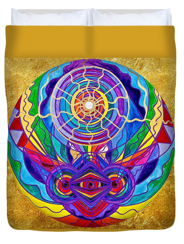 Raise Your Vibration - Duvet Cover