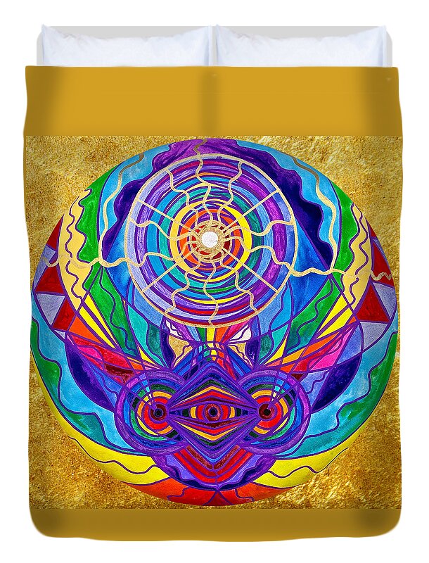 Raise Your Vibration - Duvet Cover