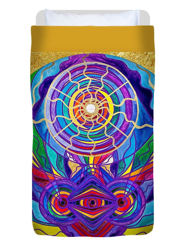 Raise Your Vibration - Duvet Cover