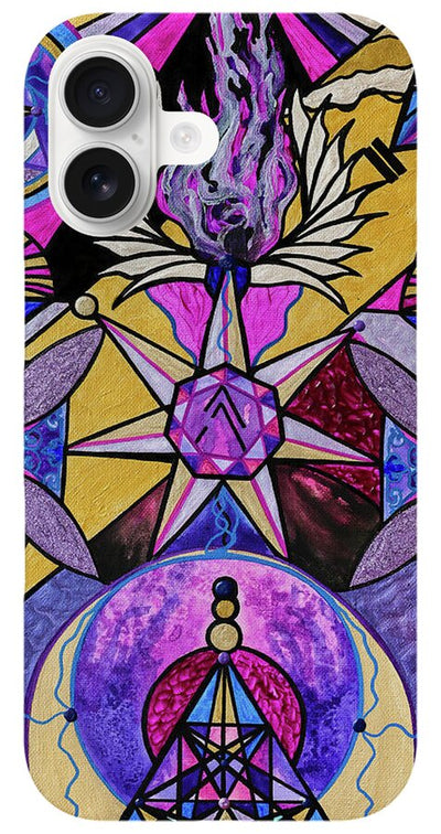 Saint Germain Consciousness - Phone Case