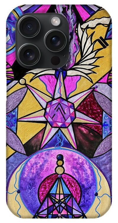 Saint Germain Consciousness - Phone Case