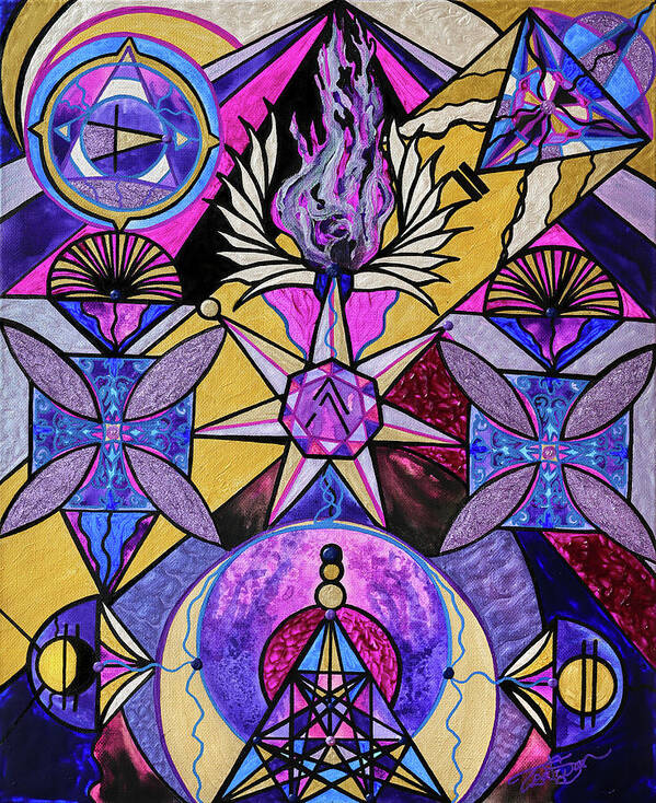 Saint Germain Consciousness - Art Print