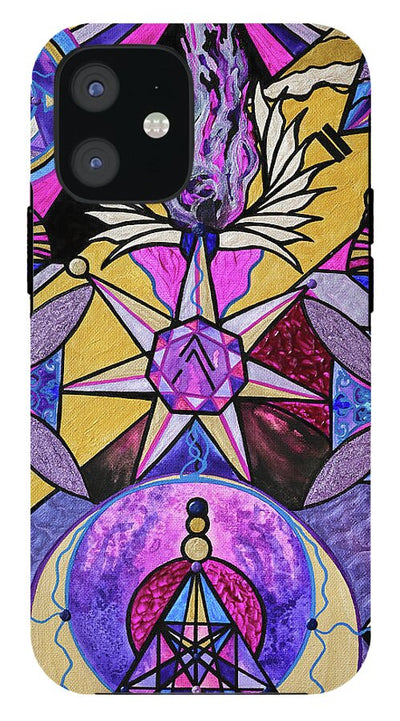 Saint Germain Consciousness - Phone Case