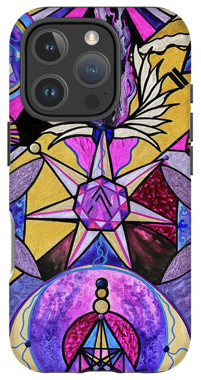Saint Germain Consciousness - Phone Case