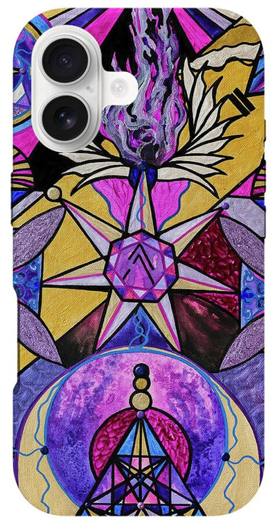 Saint Germain Consciousness - Phone Case