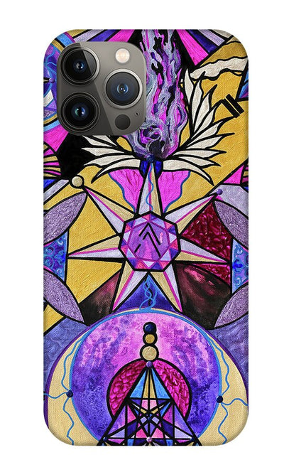 Saint Germain Consciousness - Phone Case