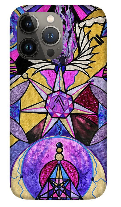Saint Germain Consciousness - Phone Case