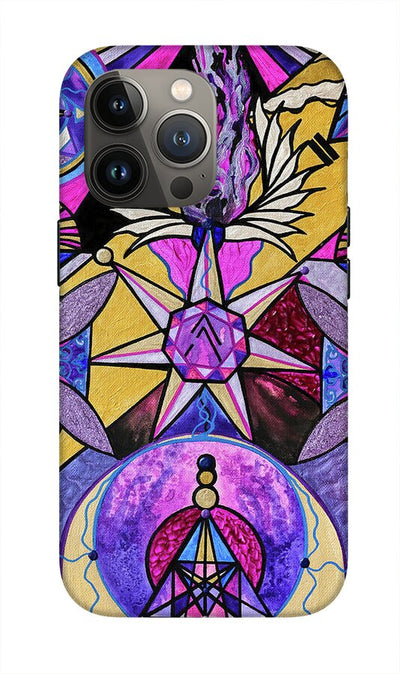 Saint Germain Consciousness - Phone Case