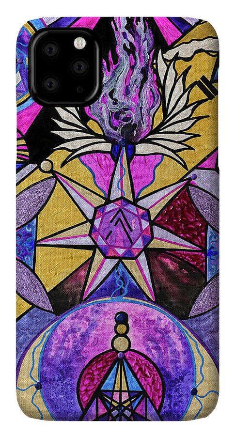 Saint Germain Consciousness - Phone Case