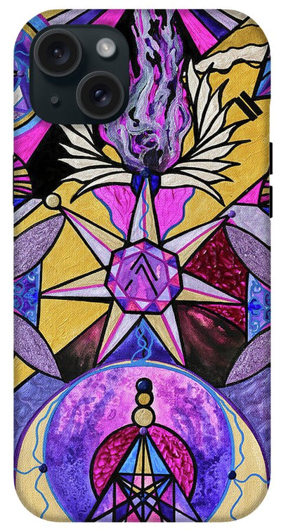 Saint Germain Consciousness - Phone Case