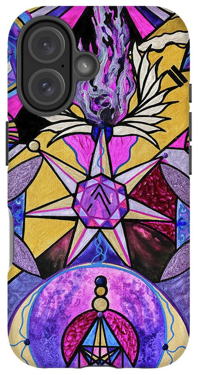 Saint Germain Consciousness - Phone Case