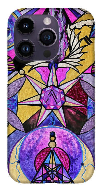 Saint Germain Consciousness - Phone Case