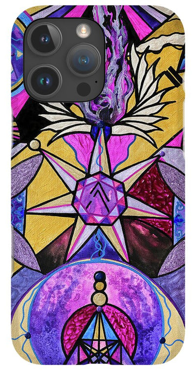 Saint Germain Consciousness - Phone Case