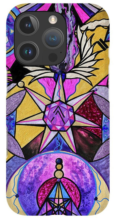 Saint Germain Consciousness - Phone Case