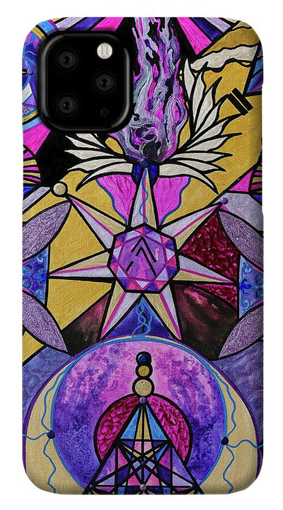 Saint Germain Consciousness - Phone Case