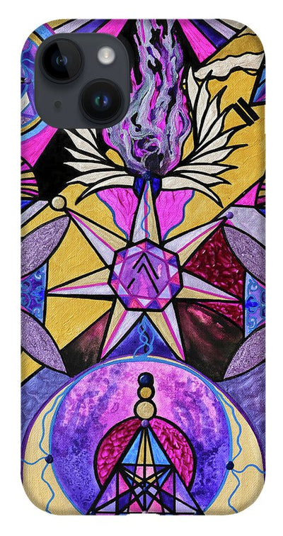 Saint Germain Consciousness - Phone Case