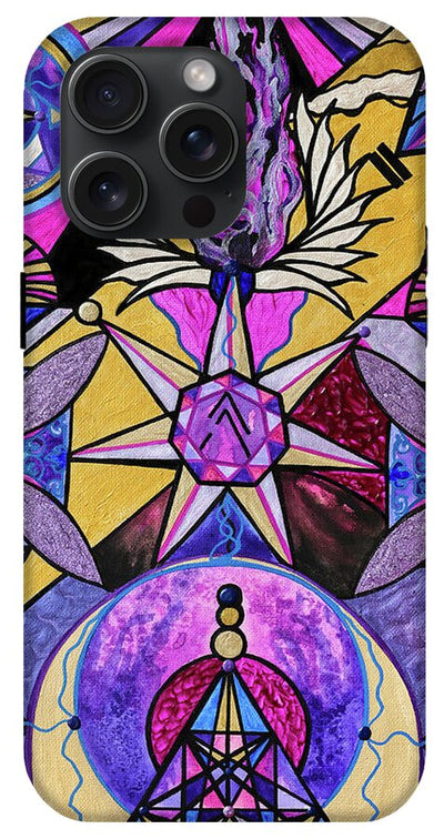 Saint Germain Consciousness - Phone Case