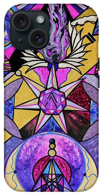 Saint Germain Consciousness - Phone Case