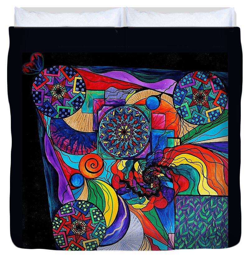 Self Exploration - Duvet Cover