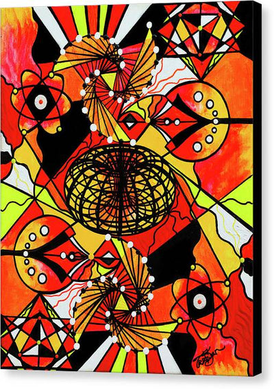 The Energy Builder - Canvas Print