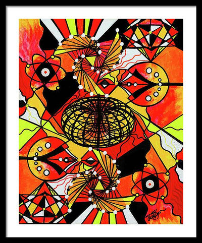 The Energy Builder - Framed Print
