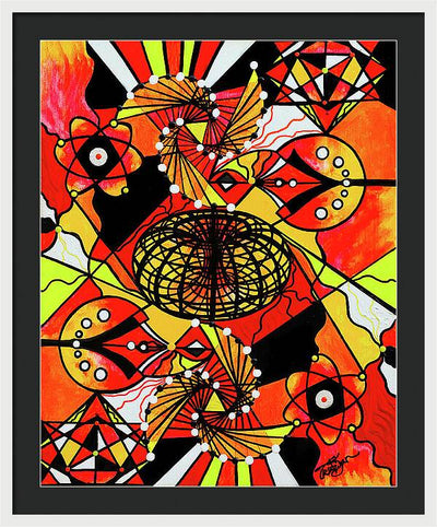 The Energy Builder - Framed Print