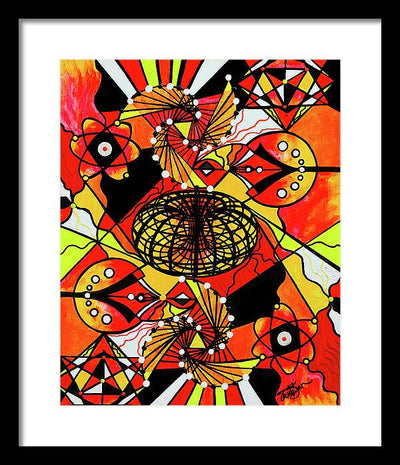 The Energy Builder - Framed Print