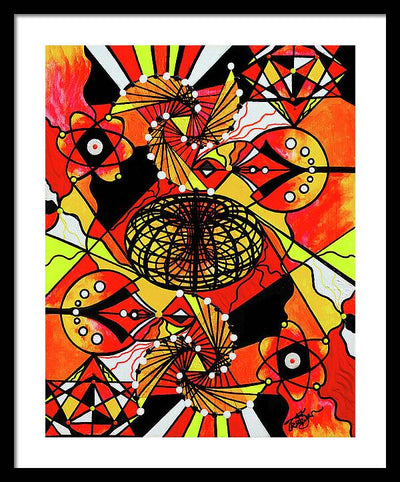 The Energy Builder - Framed Print