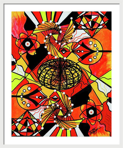 The Energy Builder - Framed Print