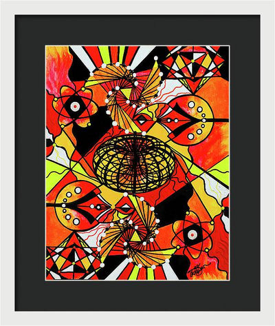 The Energy Builder - Framed Print