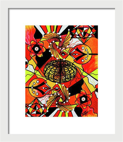The Energy Builder - Framed Print