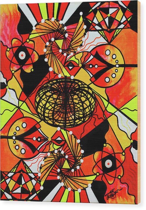 The Energy Builder - Wood Print