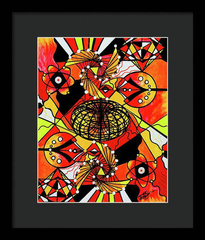 The Energy Builder - Framed Print