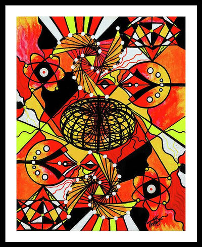 The Energy Builder - Framed Print
