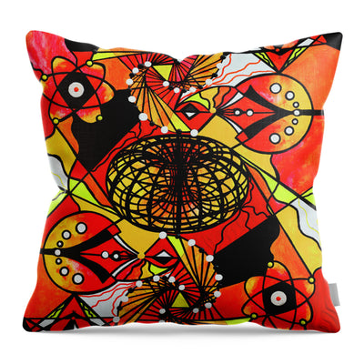 The Energy Builder - Throw Pillow