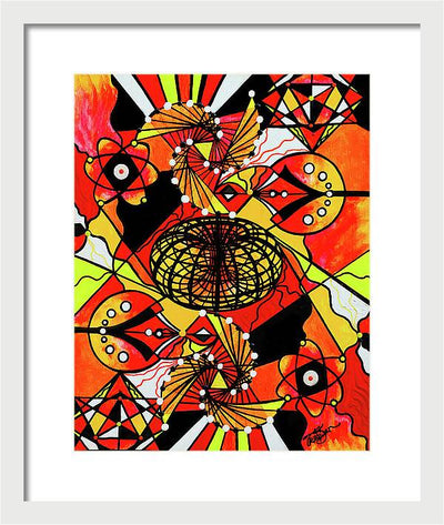 The Energy Builder - Framed Print