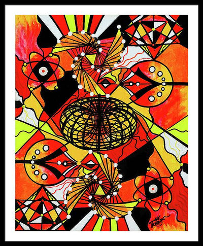 The Energy Builder - Framed Print