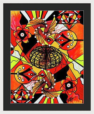 The Energy Builder - Framed Print