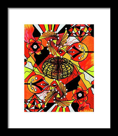 The Energy Builder - Framed Print