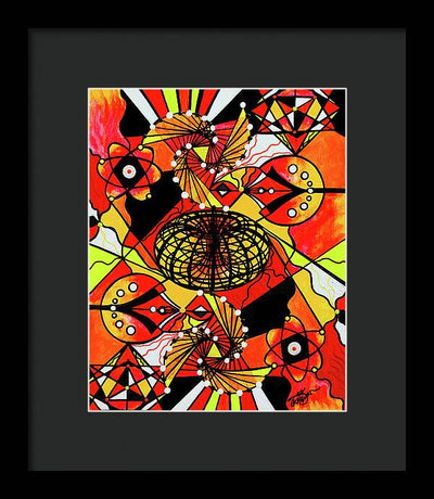 The Energy Builder - Framed Print