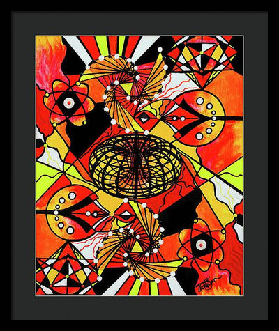 The Energy Builder - Framed Print