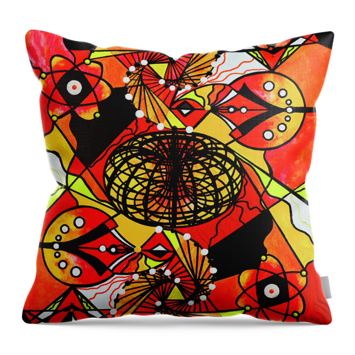 The Energy Builder - Throw Pillow