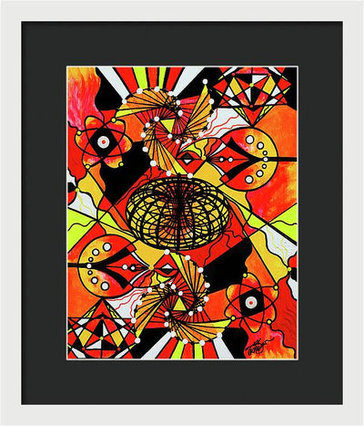 The Energy Builder - Framed Print