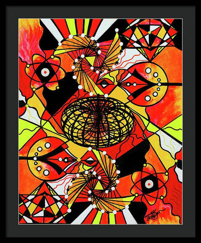 The Energy Builder - Framed Print