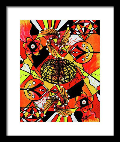 The Energy Builder - Framed Print