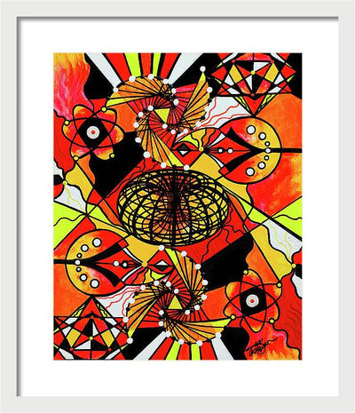 The Energy Builder - Framed Print
